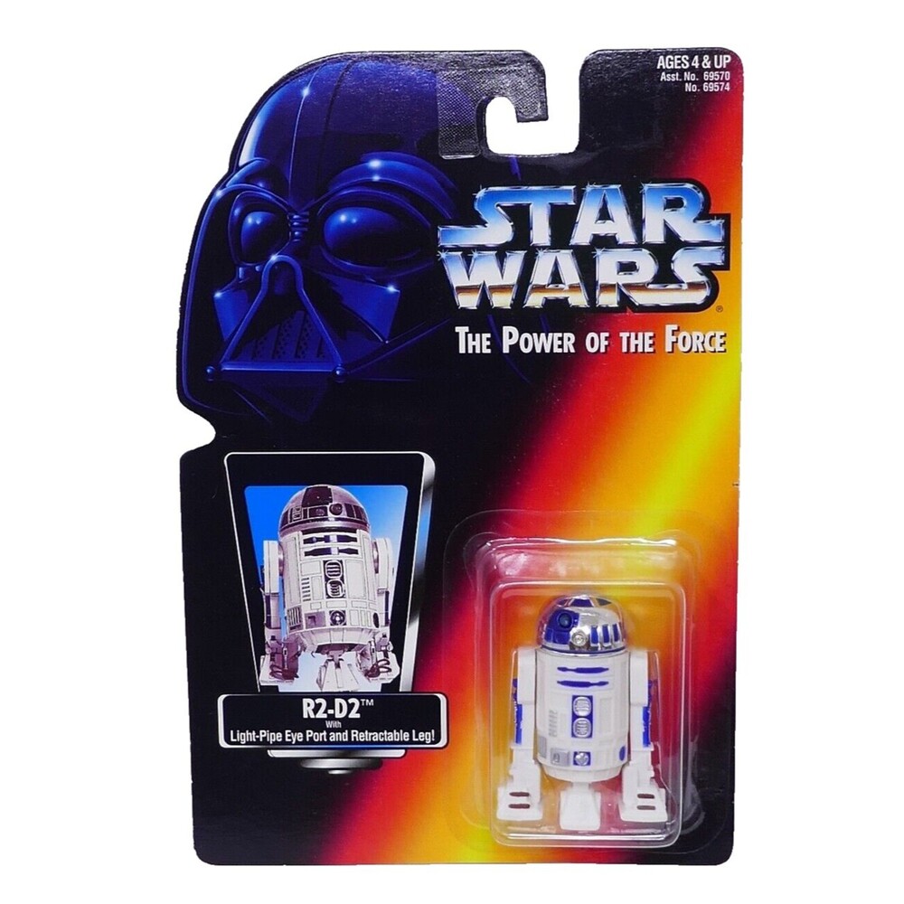 Kenner 1995 Star Wars Power of the Force Red Card R2-D2 Action Figure